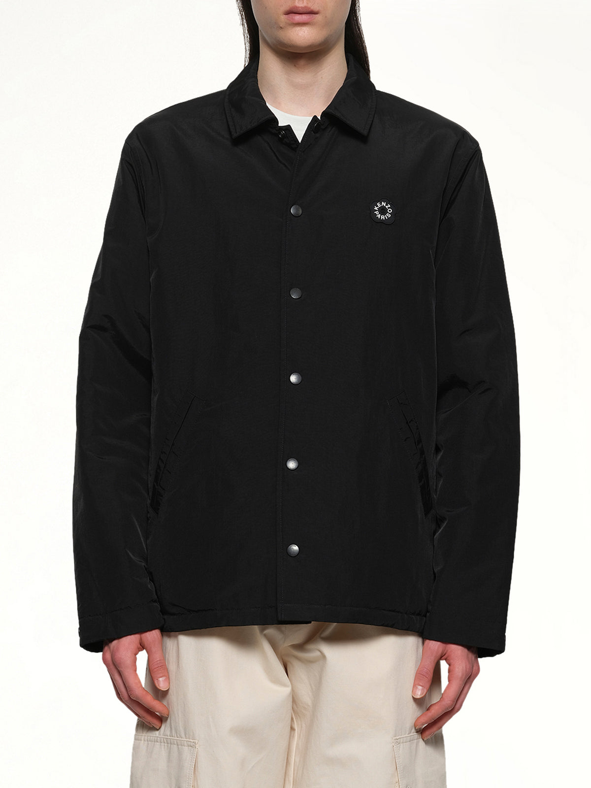 Boke Flower 2.0 Reversible Heavy Coach Jacket in Black