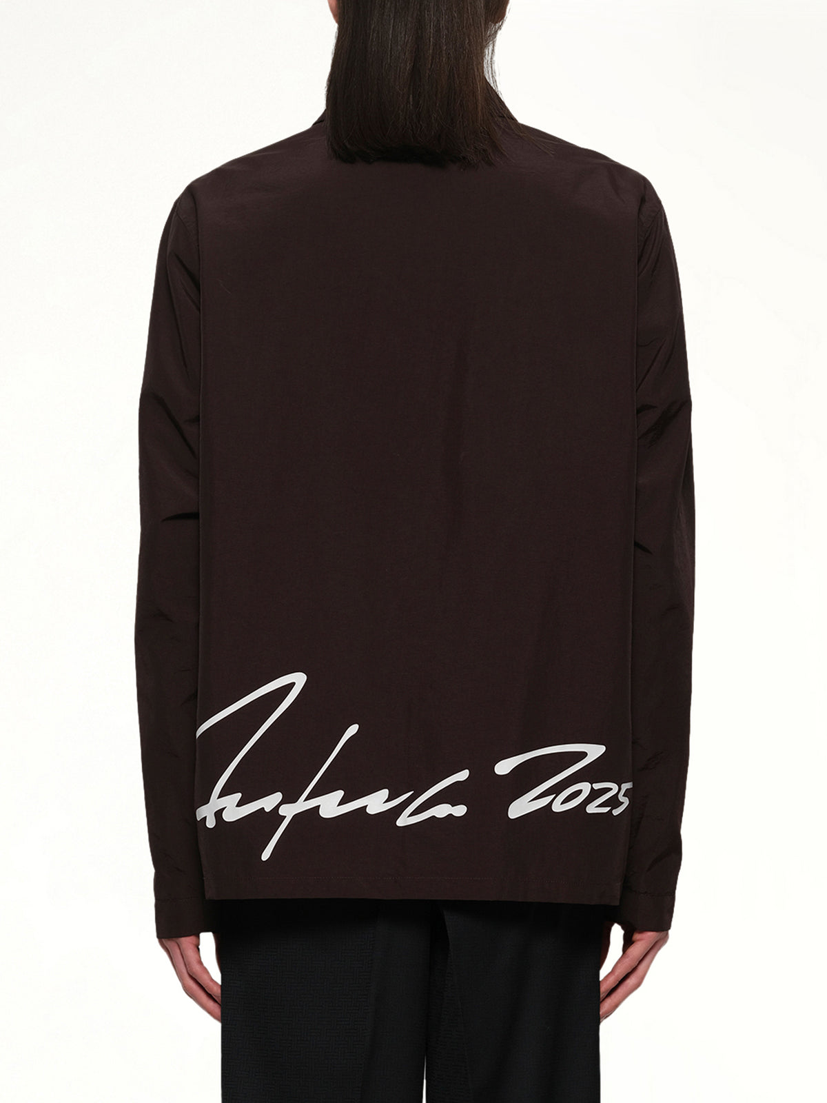 Kenzo Futura Light Coach Jacket in Chocolate