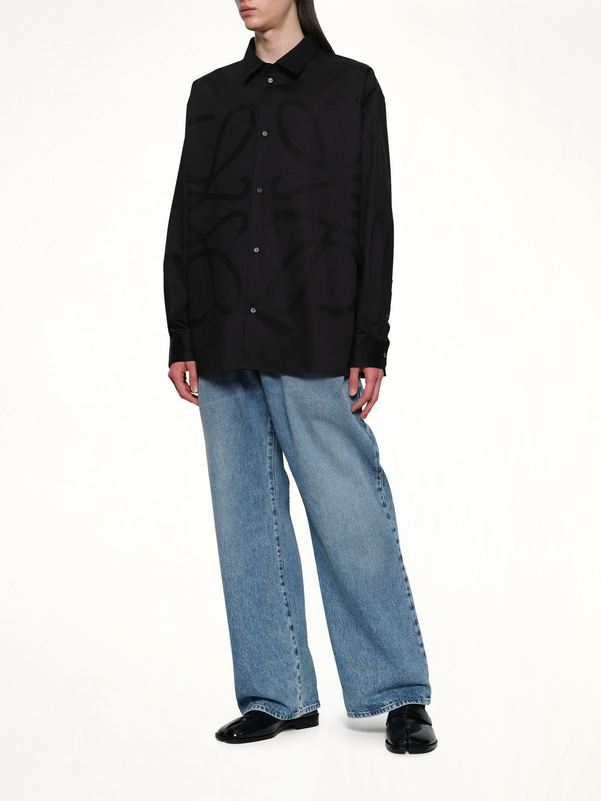 Anagram Shirt in Black