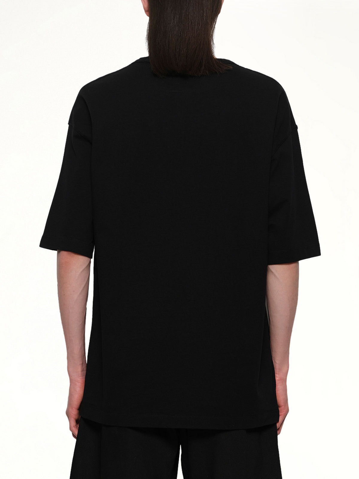 Boxy Ss T-Shirt in Black