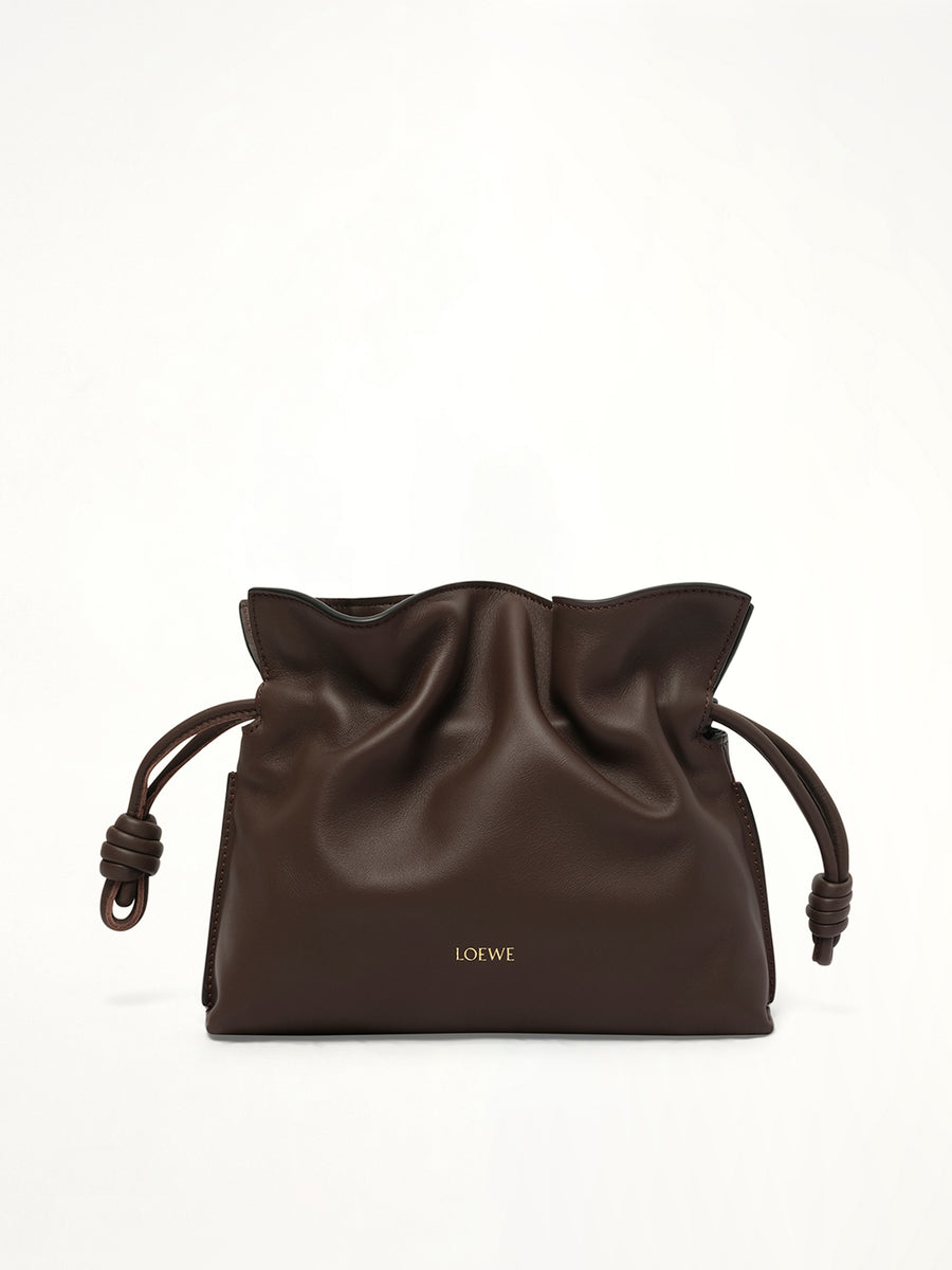 Flamenco Clutch Mini in Chocolate