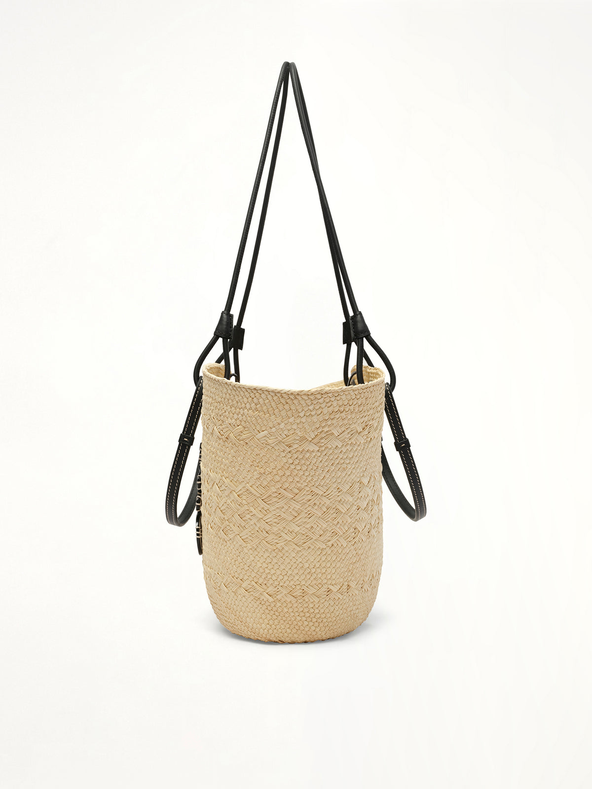 Anagram Basket Medium in Natural/Black