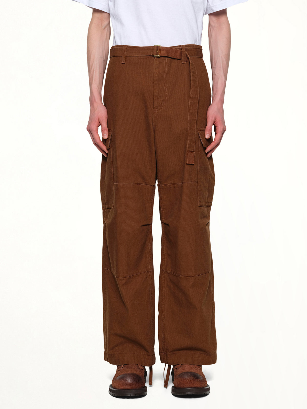 Carhartt WIP Duck Pants in Dark Beige