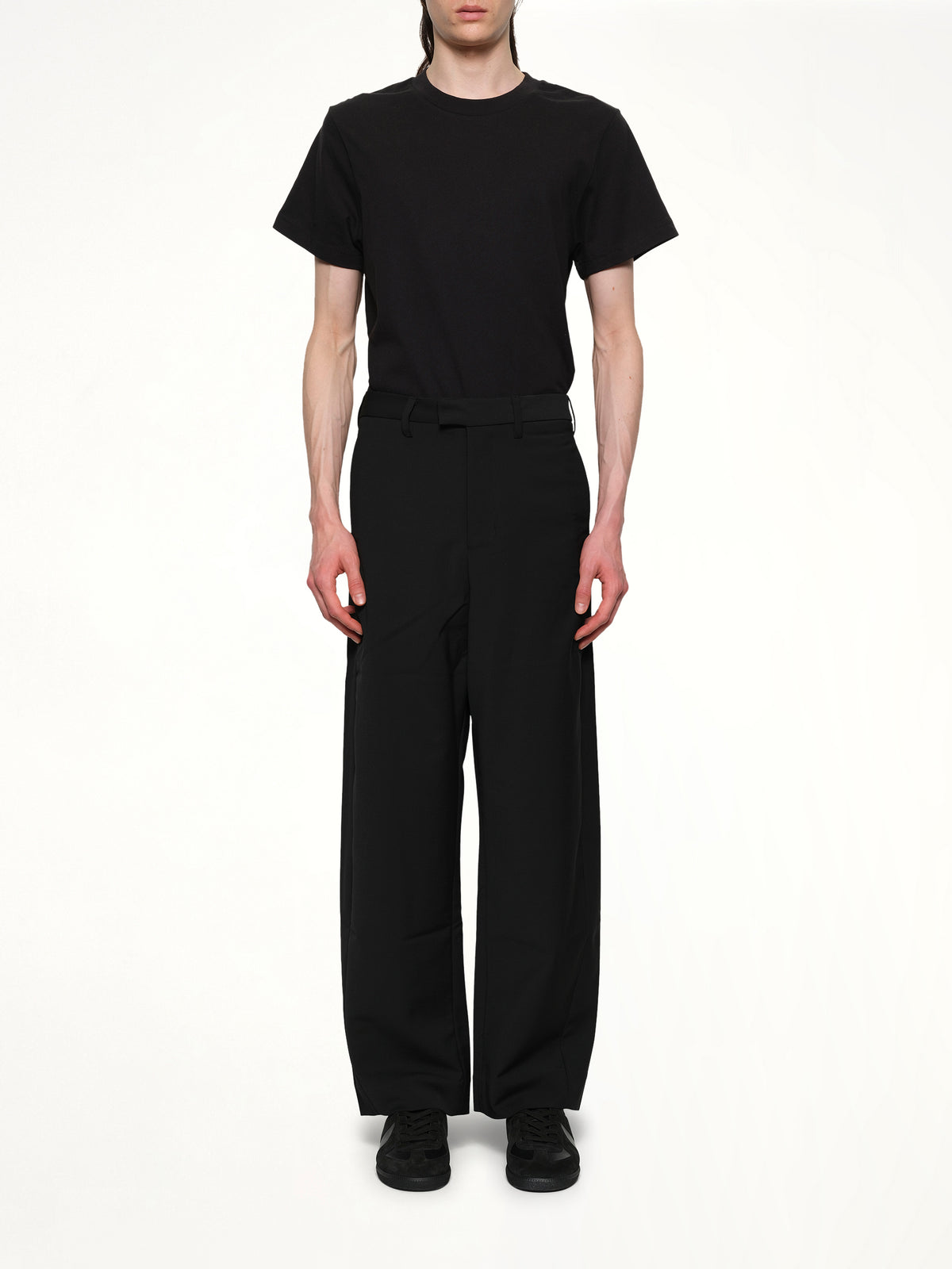 Lounge Curve Pants in Black