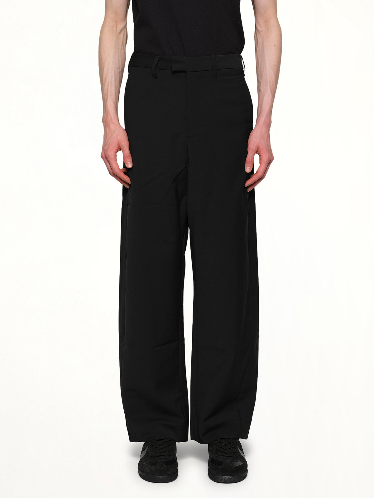 Lounge Curve Pants in Black