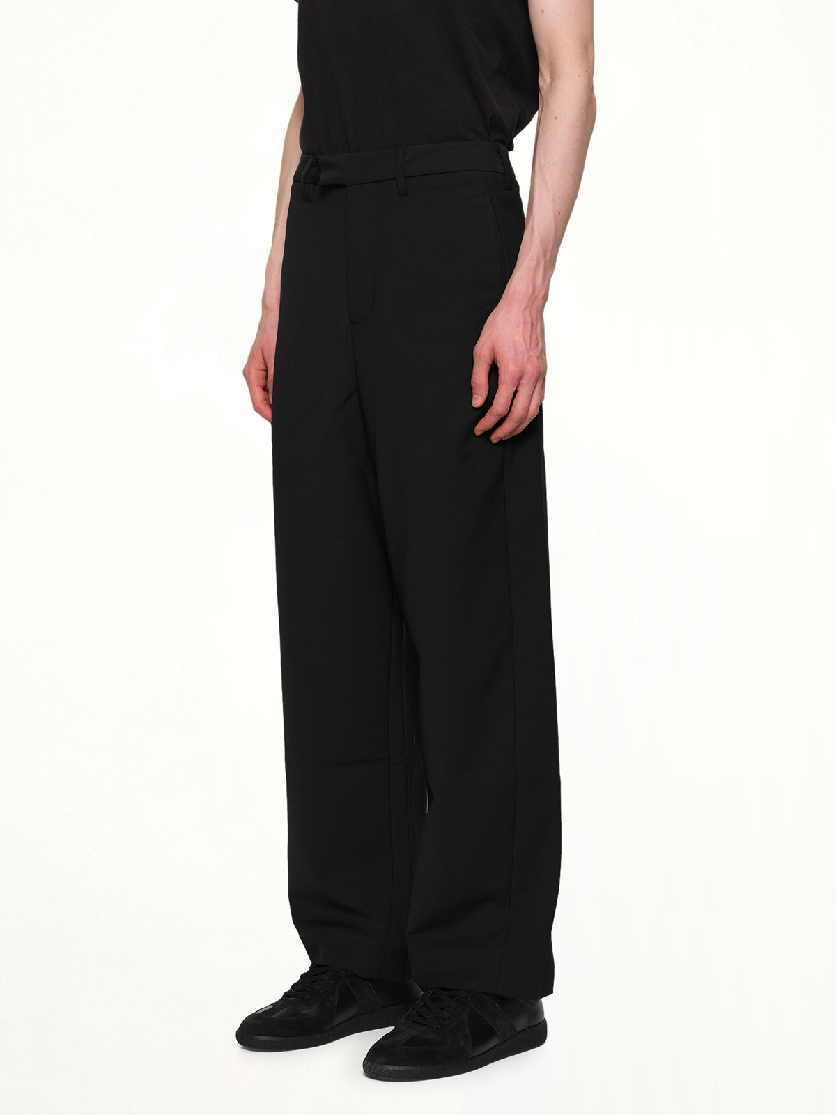 Lounge Curve Pants in Black