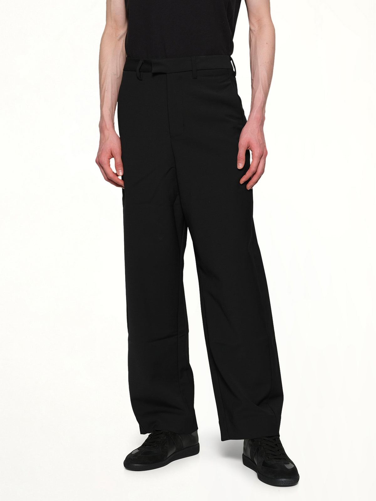 Lounge Curve Pants in Black