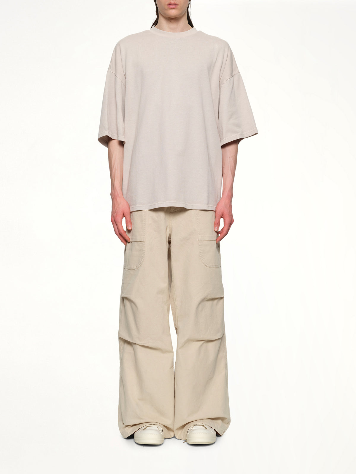 Heavy Boxy T-Shirt in Off White