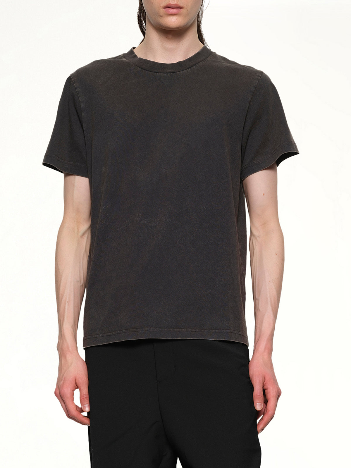 Standard T-Shirt in Washed Black