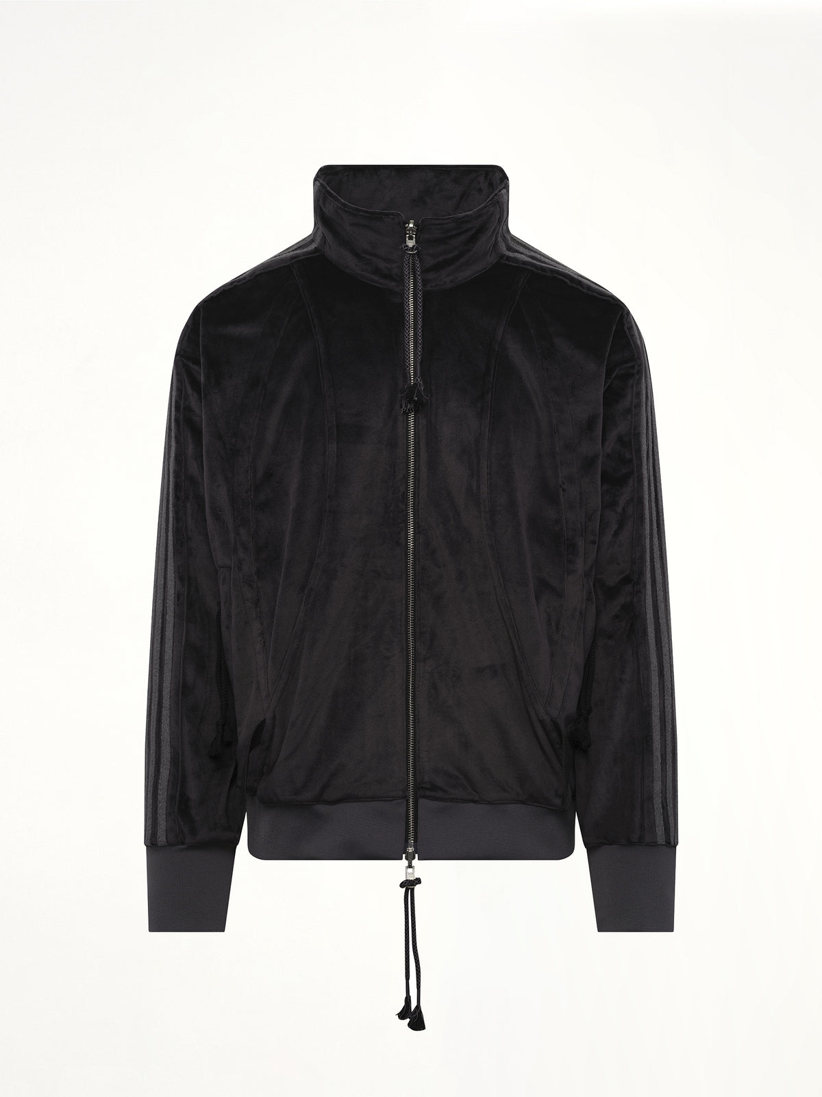 Velvet Tracktop in Black