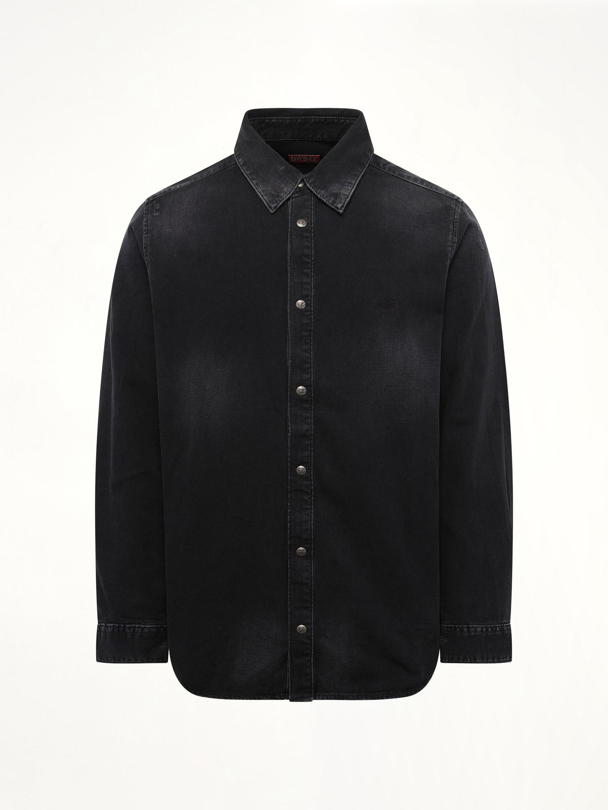 D-SIMPLY Shirt in Black/Dark Grey
