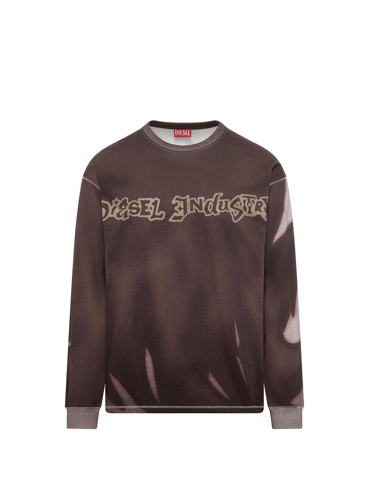 T-BOXT-LS-SHOW Sweatshirt in Grey/Multicolour