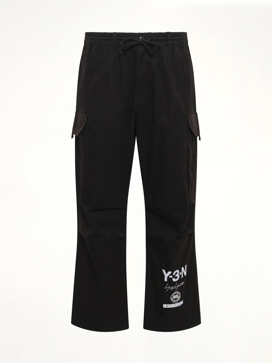 Y-3 X NBHD Cargo Pants in Black