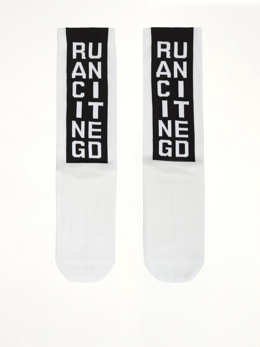 Y-3 X NBHD Socks Hi in White