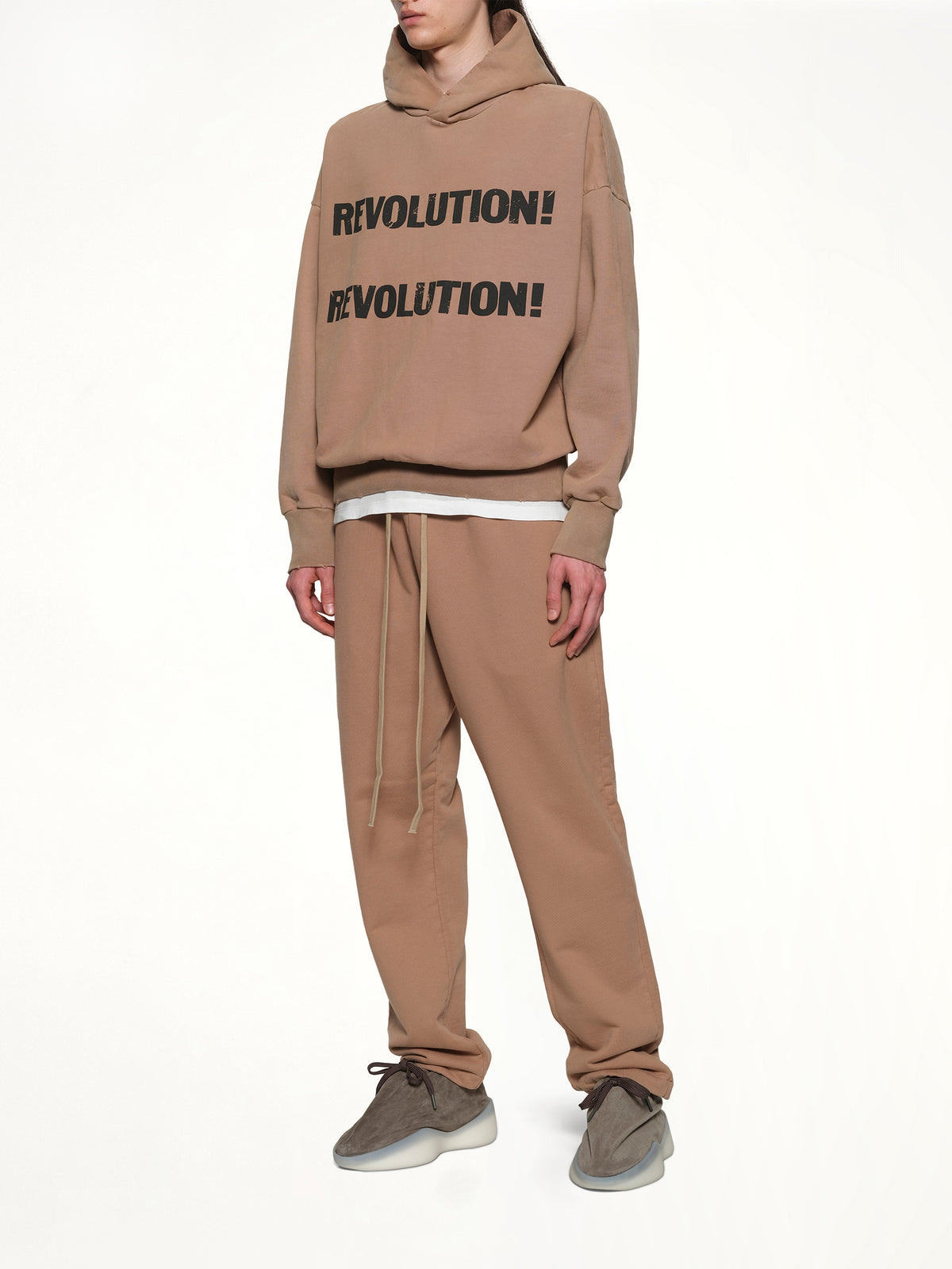 Revolution Hoodie in Dune Pearl