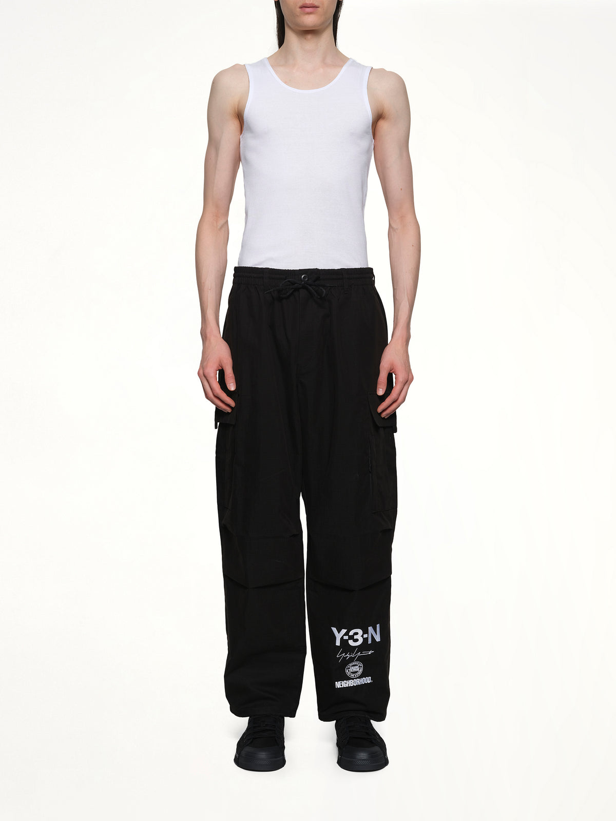 Y-3 X NBHD Cargo Pants in Black