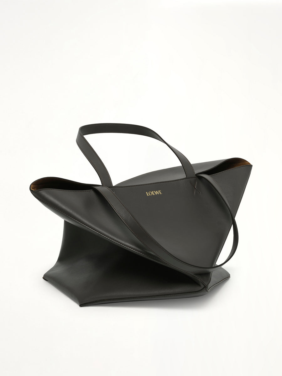 Puzzle Fold Tote XL in Dark Grey