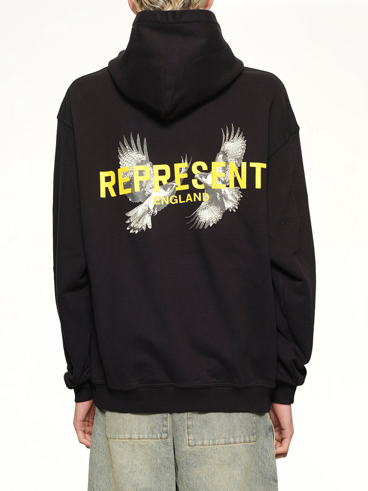 Legacy Falcon Hoodie in Jet Black