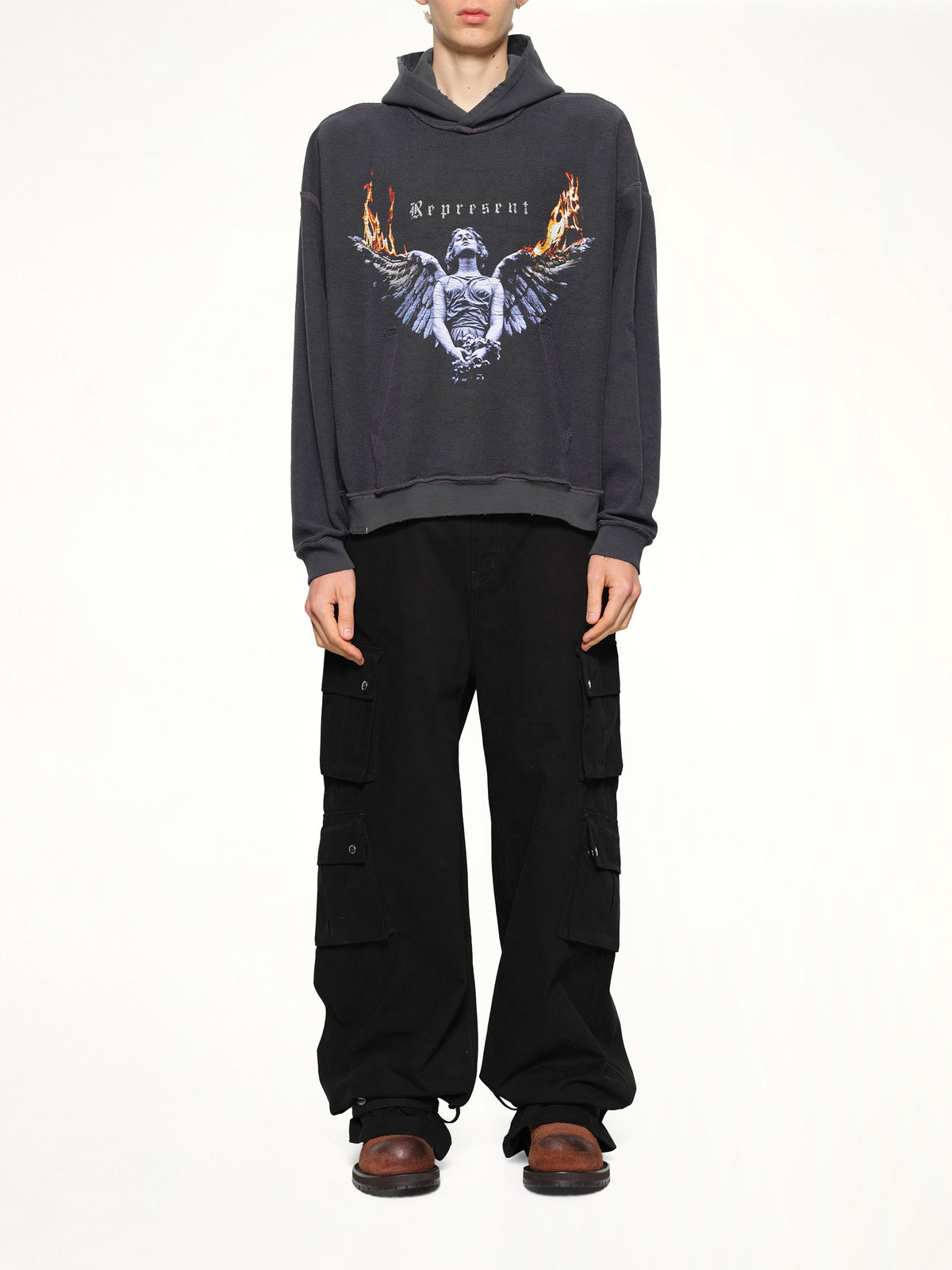 Represent Living Legacy Tour Hoodie in Sun Fade Grey
