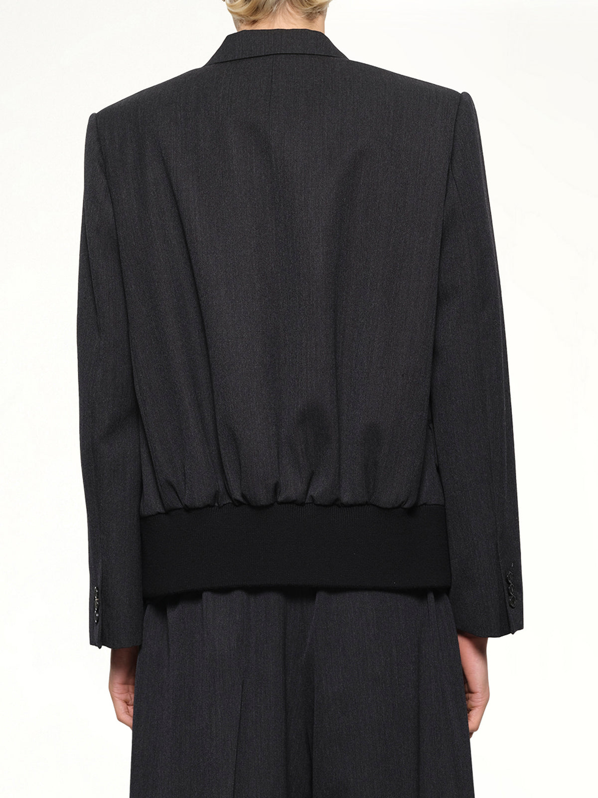 Wool Jacket in Grey