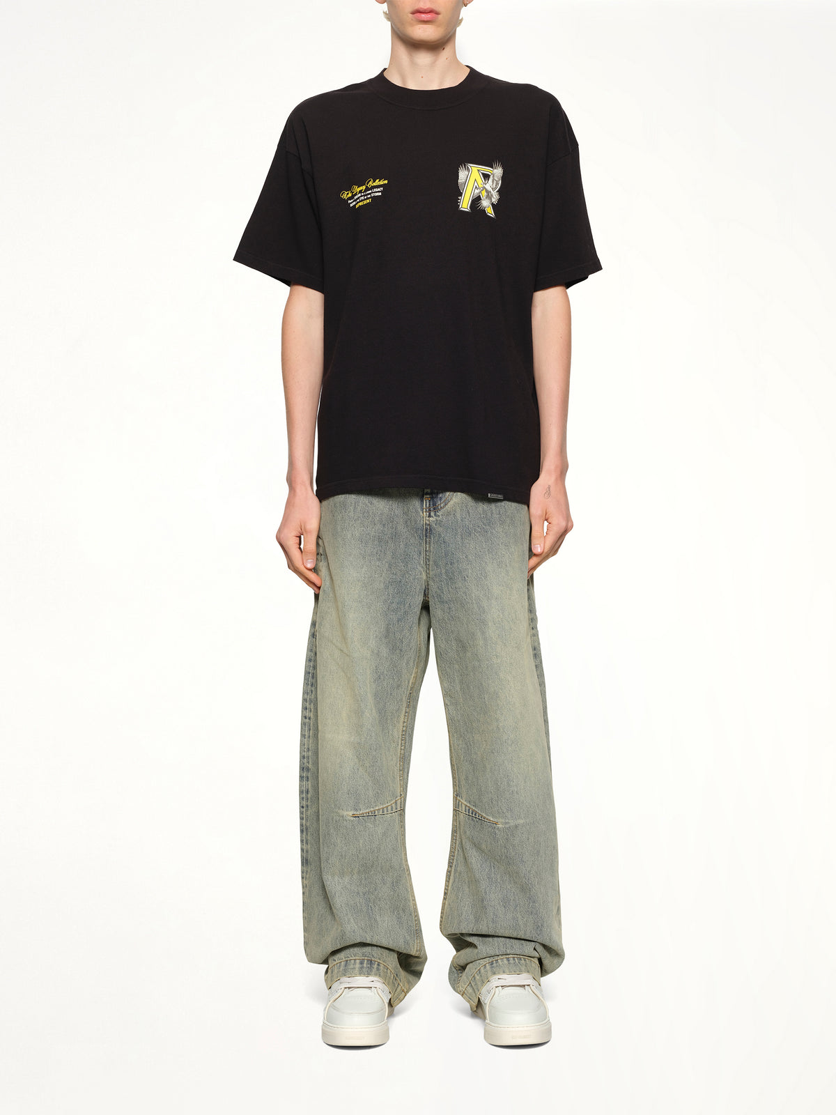 Legacy Falcon T-Shirt in Jet Black