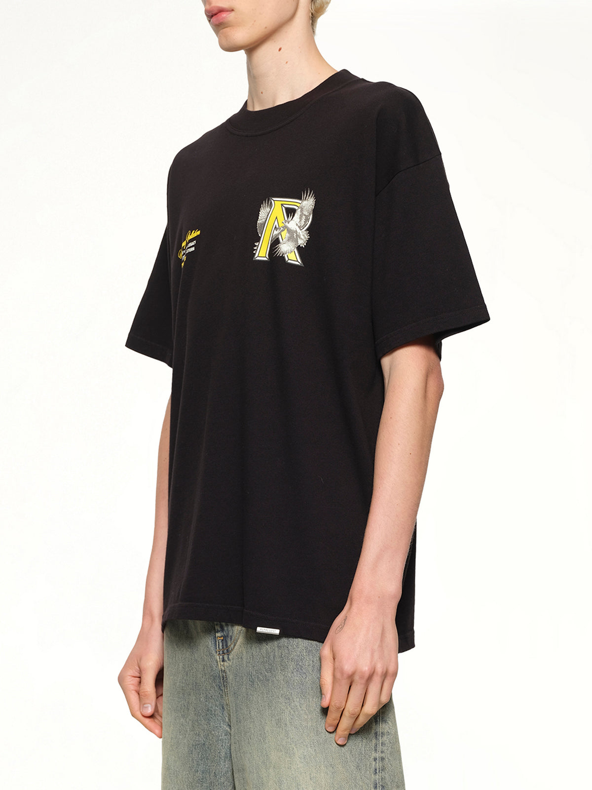 Legacy Falcon T-Shirt in Jet Black