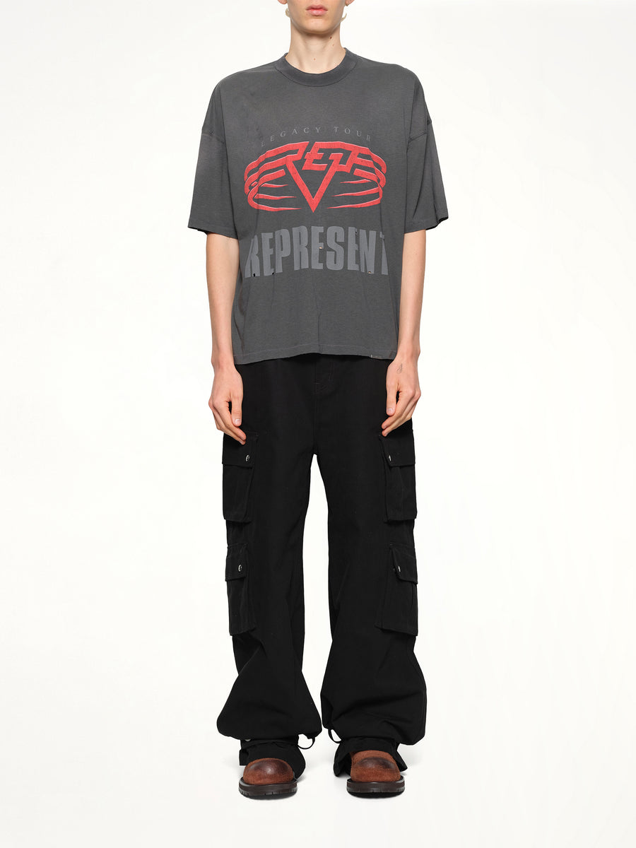 Represent Living Legacy T-Shirt in Sun Fade Grey