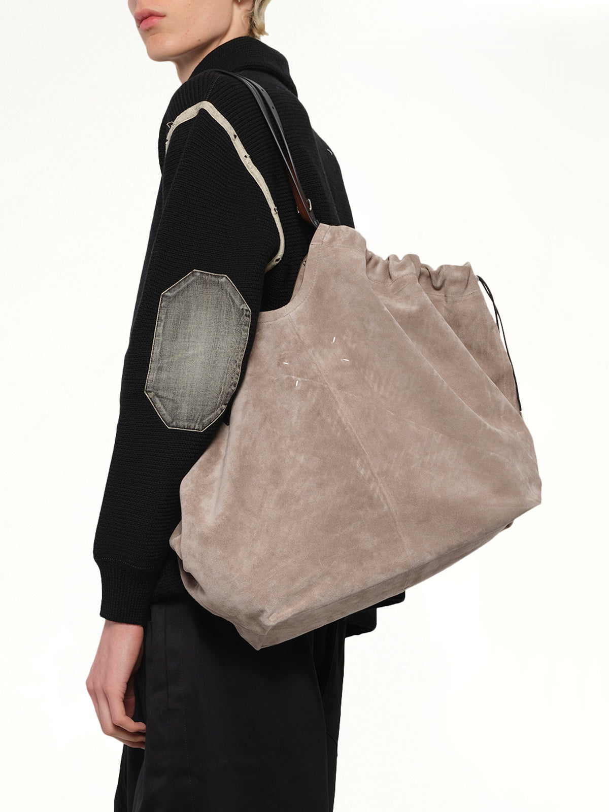Belt Bag Shopping Vertical in Brown