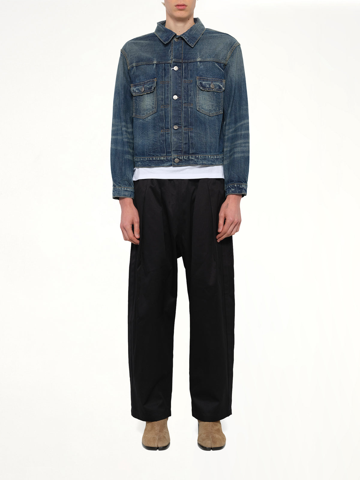 Denim Jacket in Blue Wash