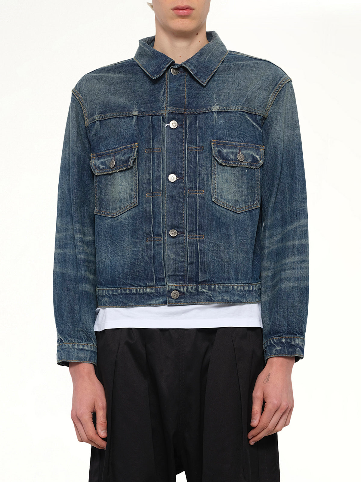 Denim Jacket in Blue Wash