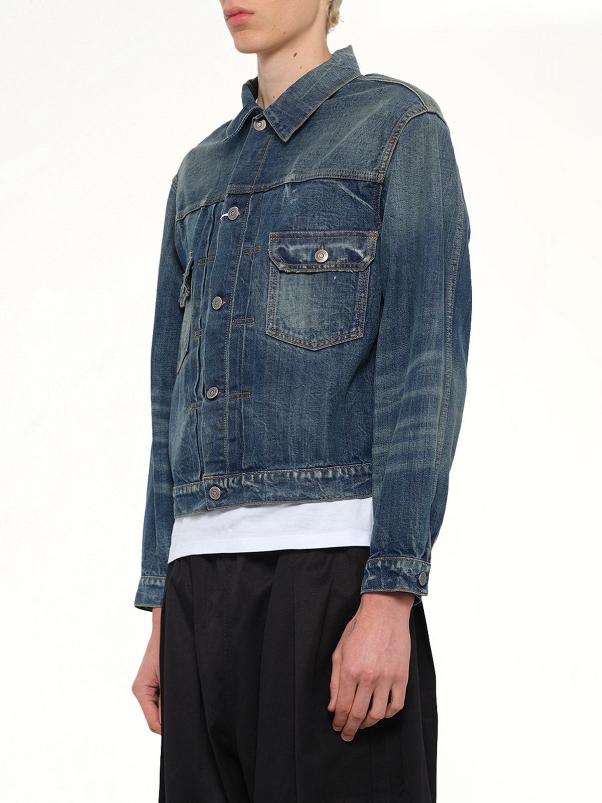 Denim Jacket in Blue Wash