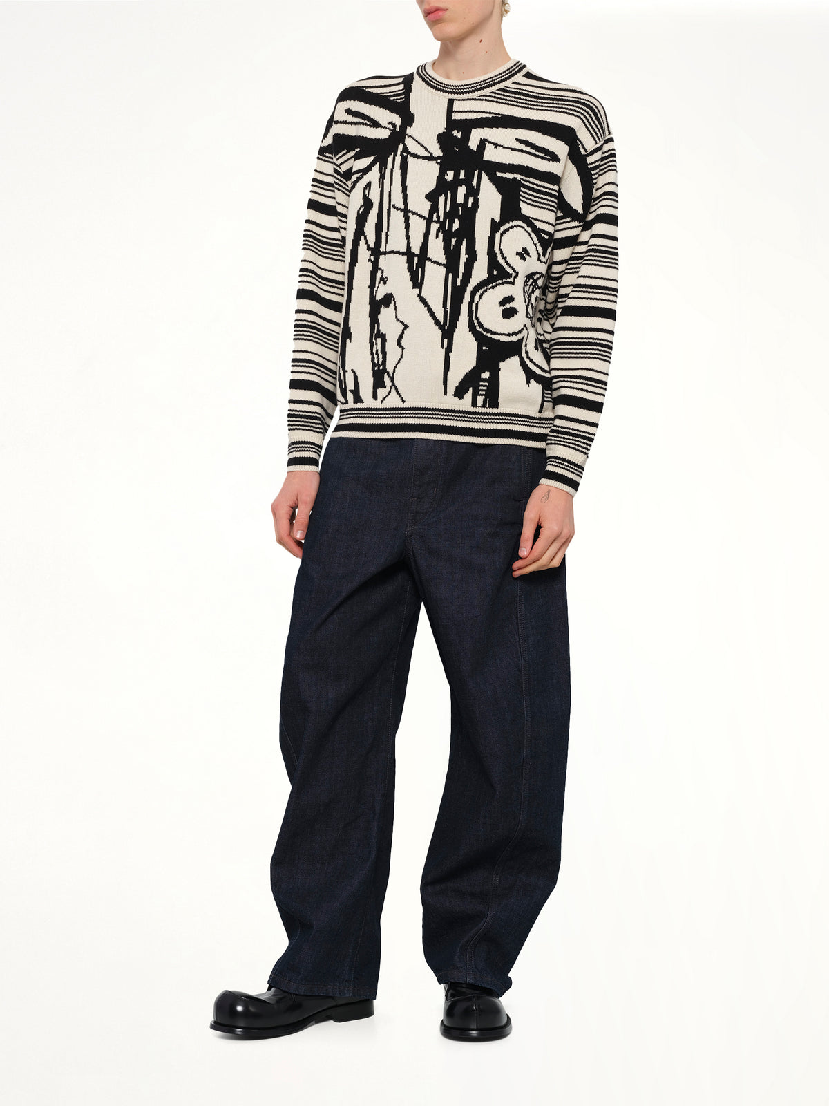 Kenzo x Futura 2000 Sweater in Off White