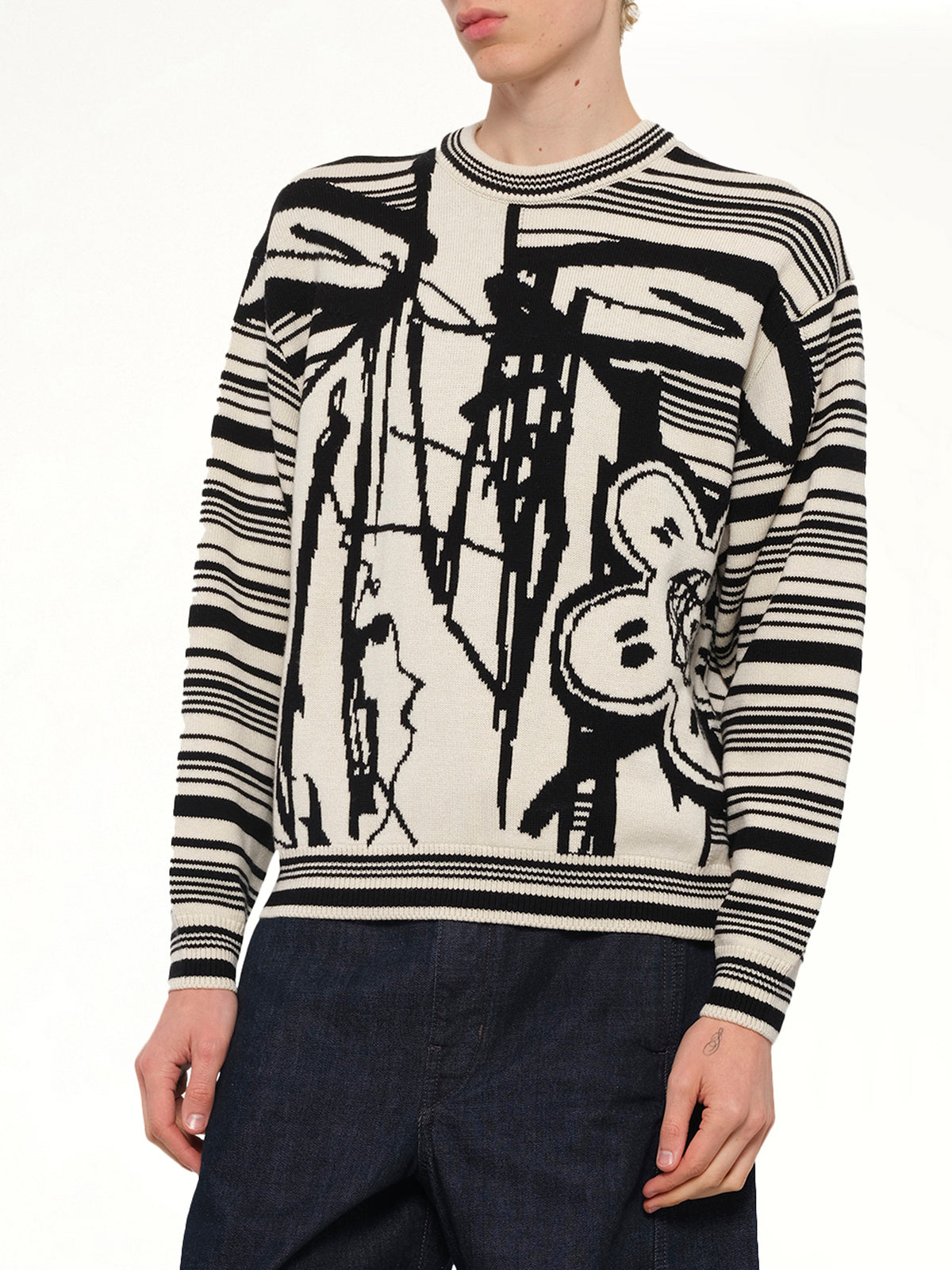 Kenzo x Futura 2000 Sweater in Off White