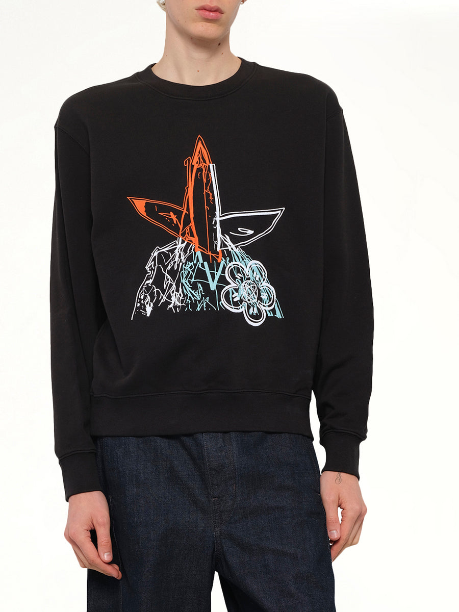 Kenzo x Futura 2000 Sweatshirt in Black