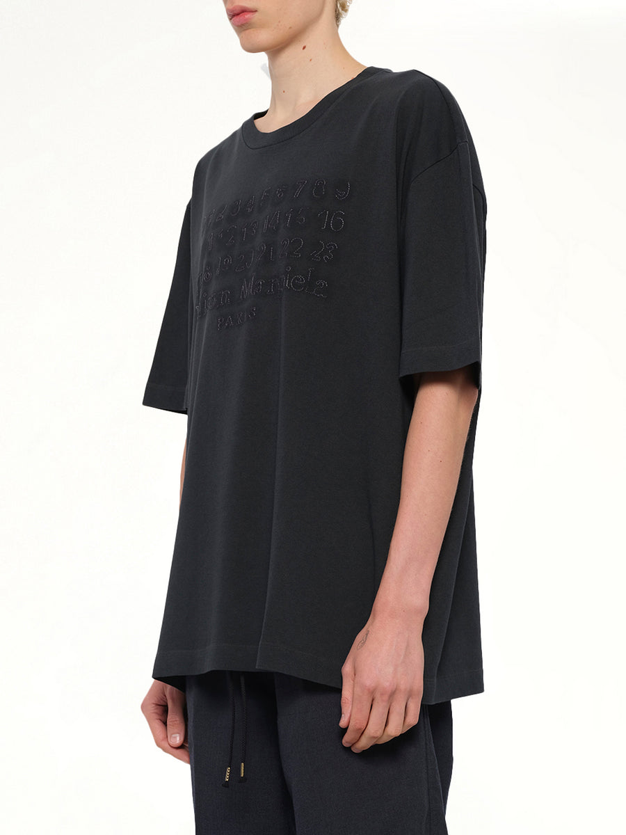 Memory of Logo T-Shirt in Charcoal