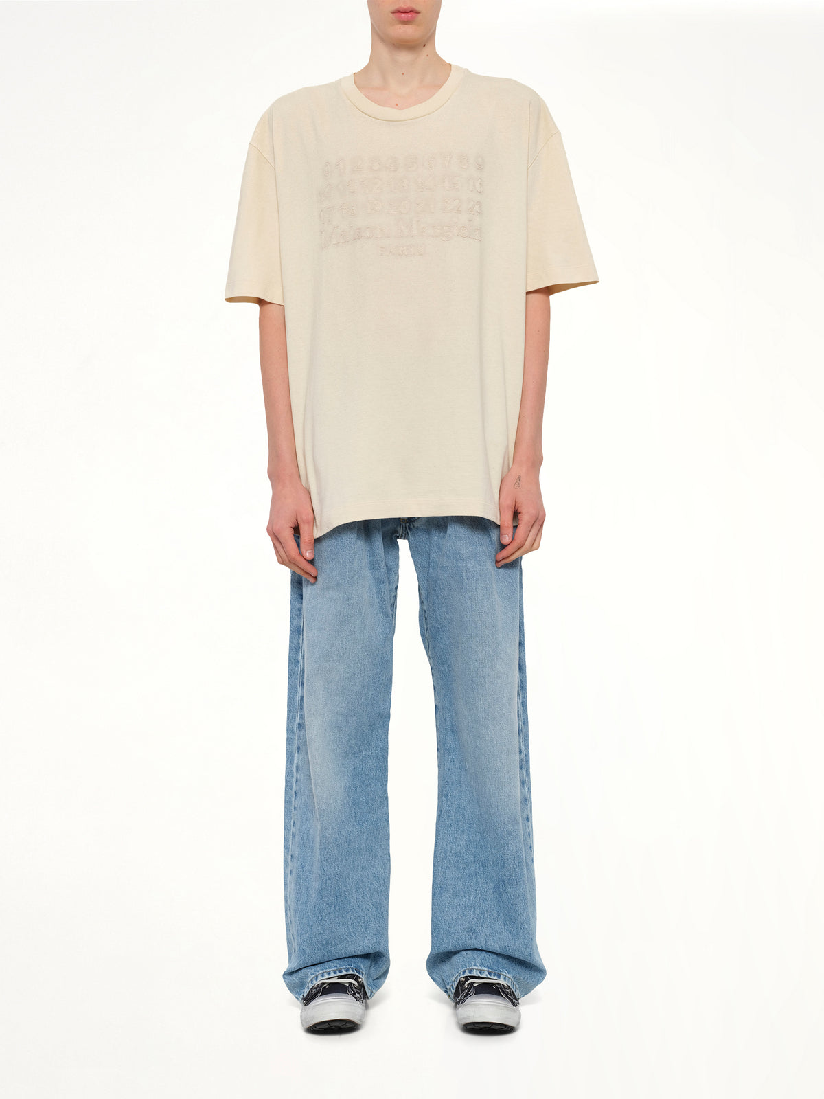 Memory of Logo T-Shirt in Natural
