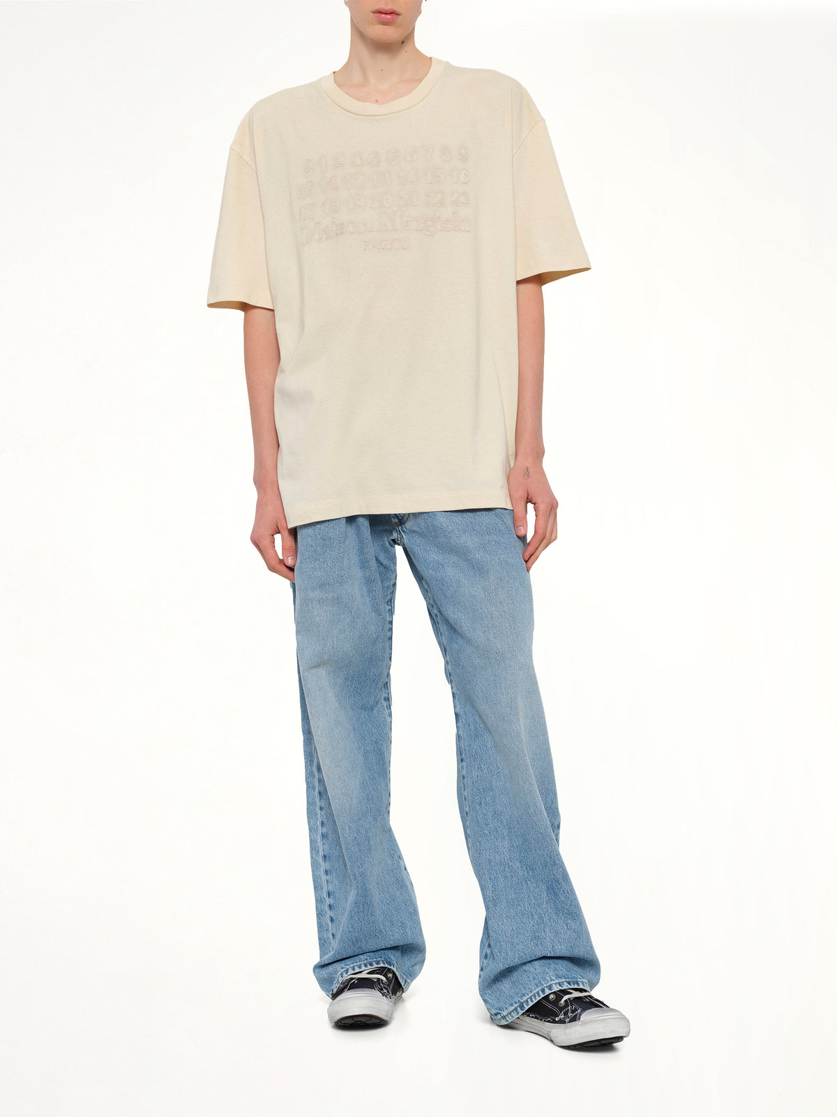Memory of Logo T-Shirt in Natural
