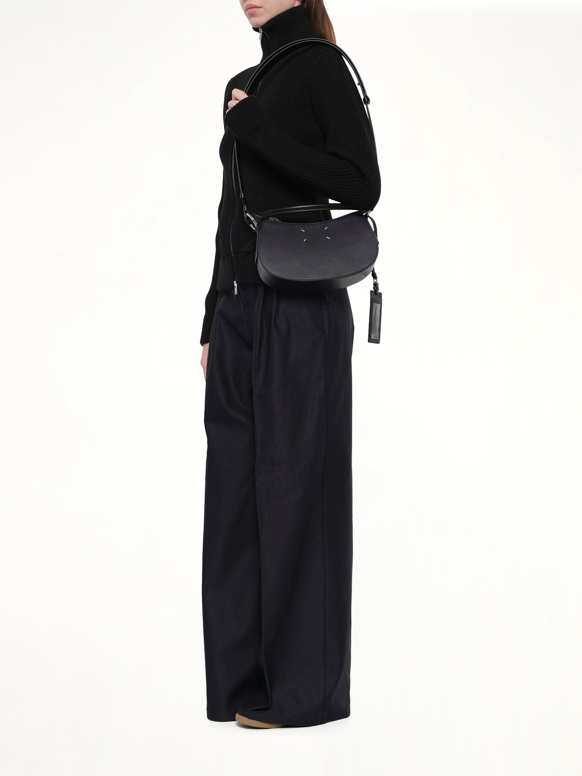 Doll Hobo Bag in Black