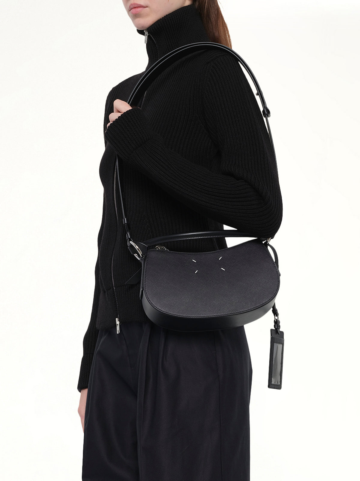 Doll Hobo Bag in Black