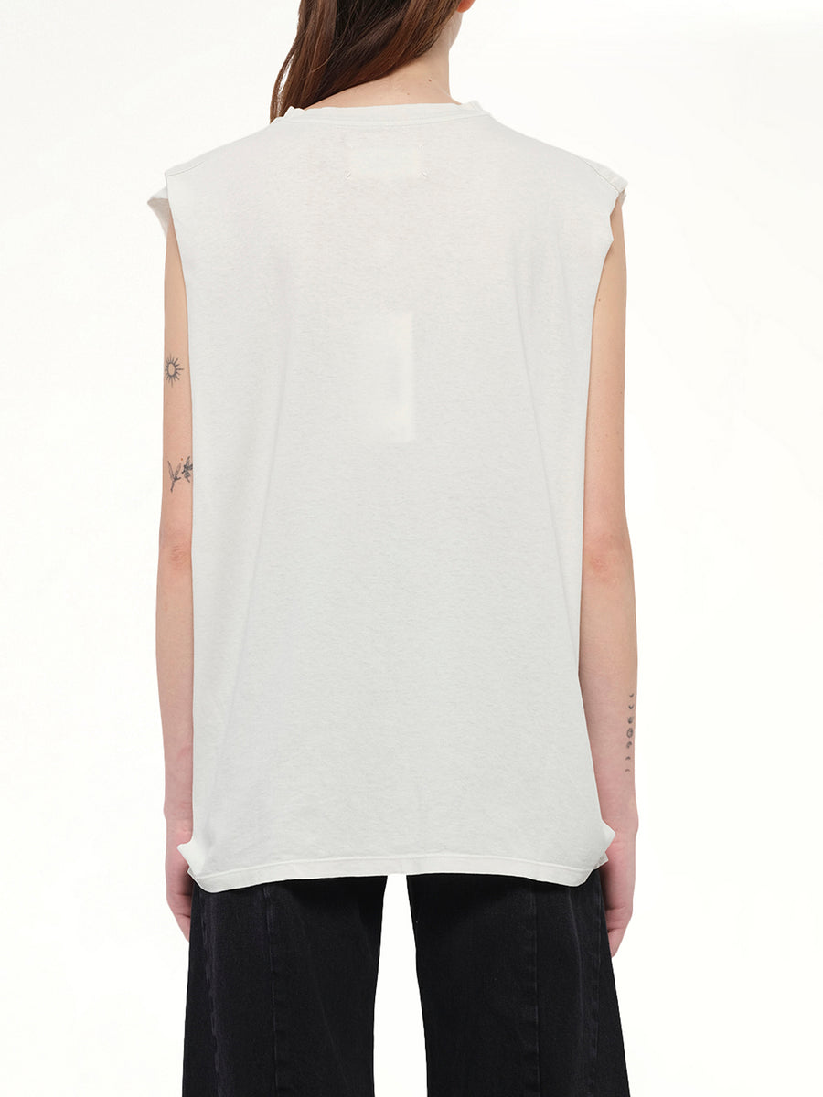 Logo Tank Top in Butter
