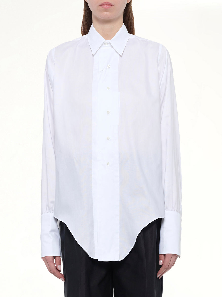 Long-sleeved Shirt in White