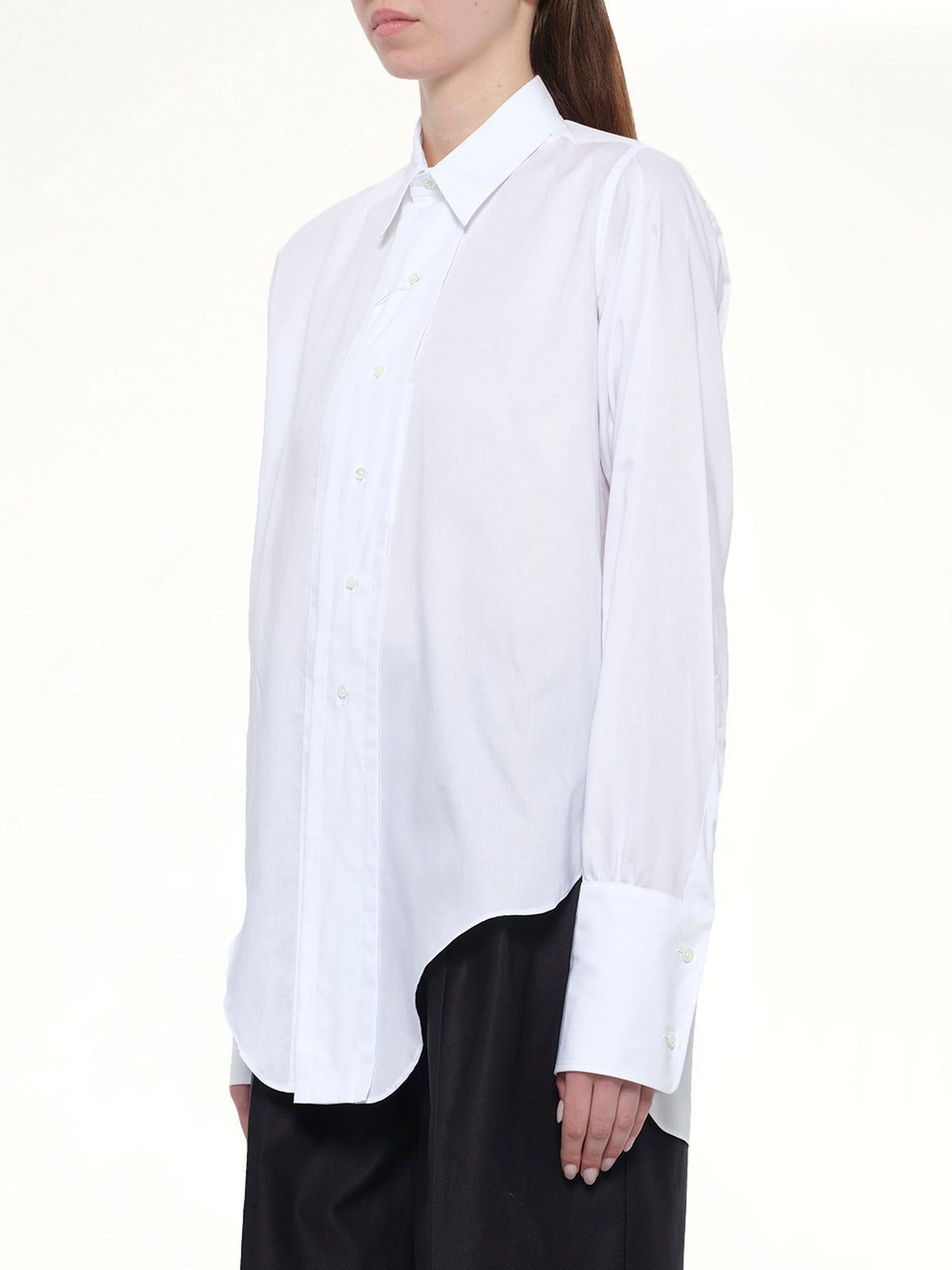 Long-sleeved Shirt in White