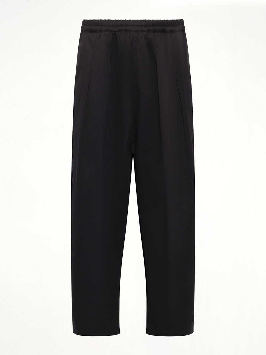Cotton Twill Pants in Black