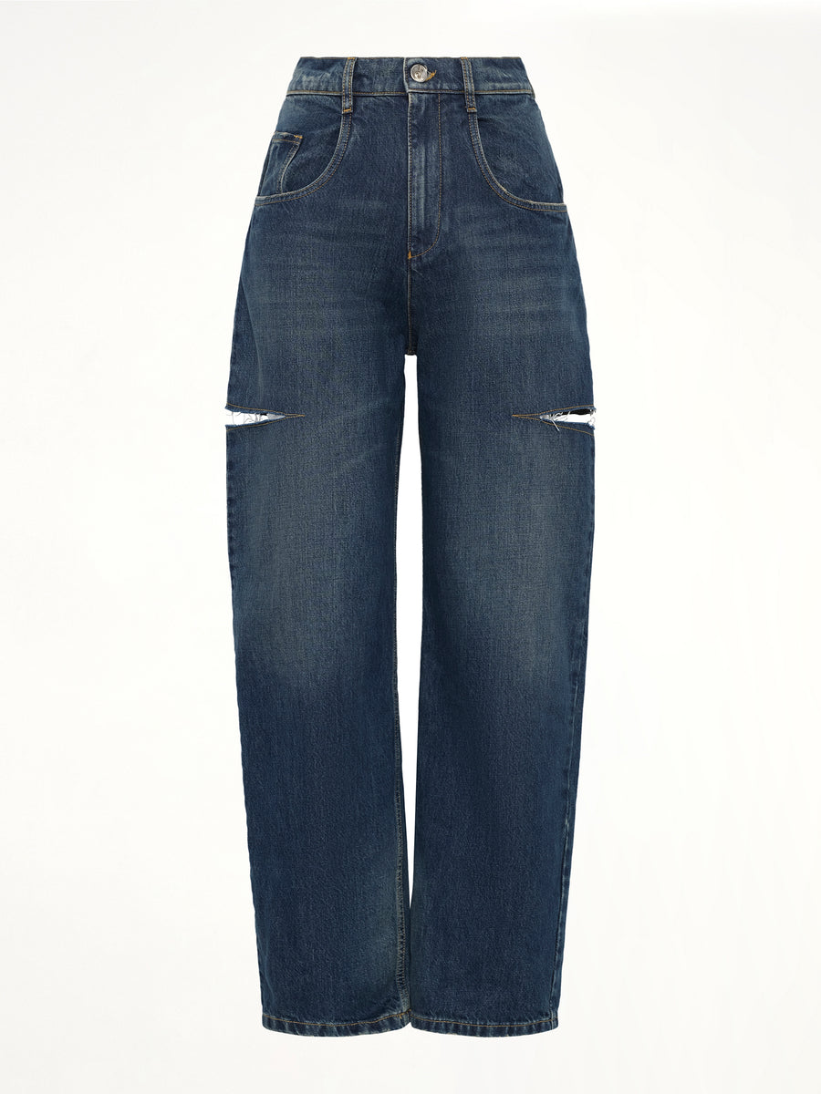 Slash Denim Jeans in Washed Indigo