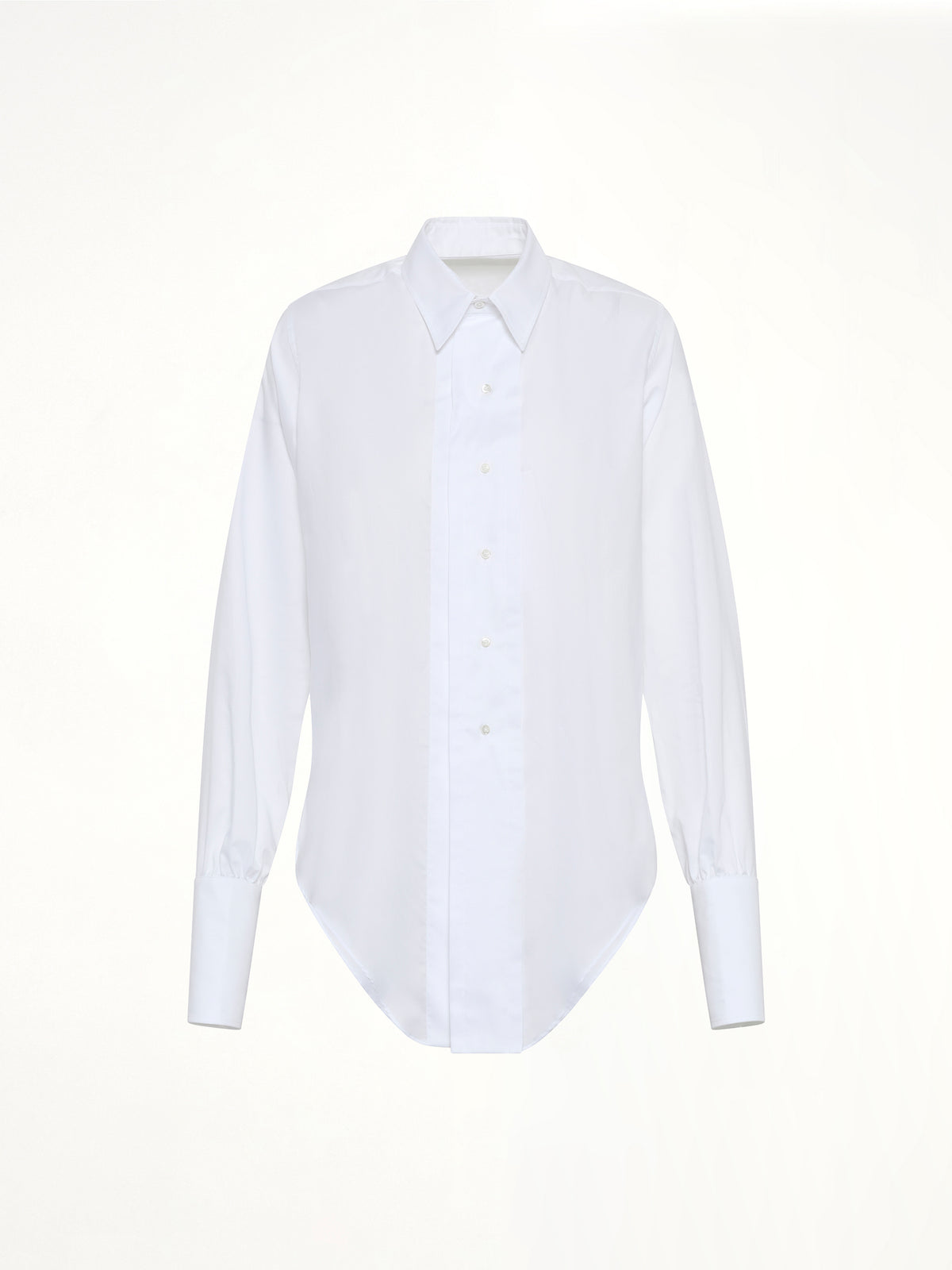 Long-sleeved Shirt in White
