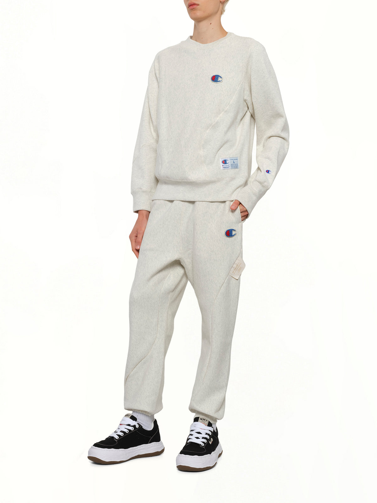 Undercover X Champion Sweatpants in Oatmeal