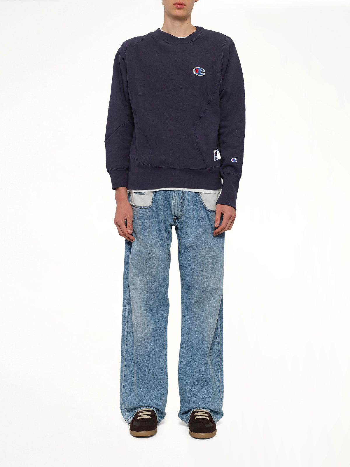 Undercover X Champion Sweatshirt in Navy