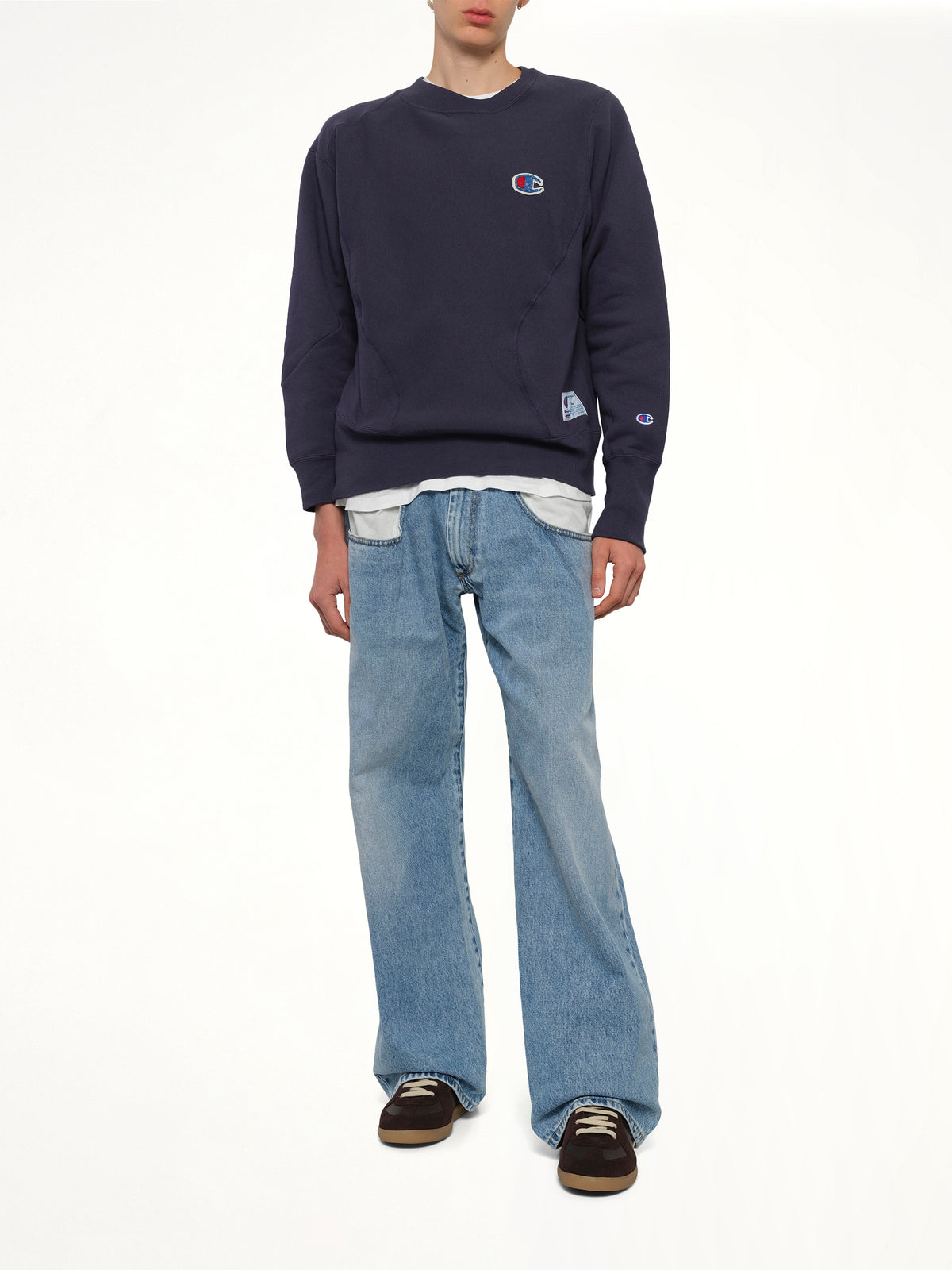 Undercover X Champion Sweatshirt in Navy