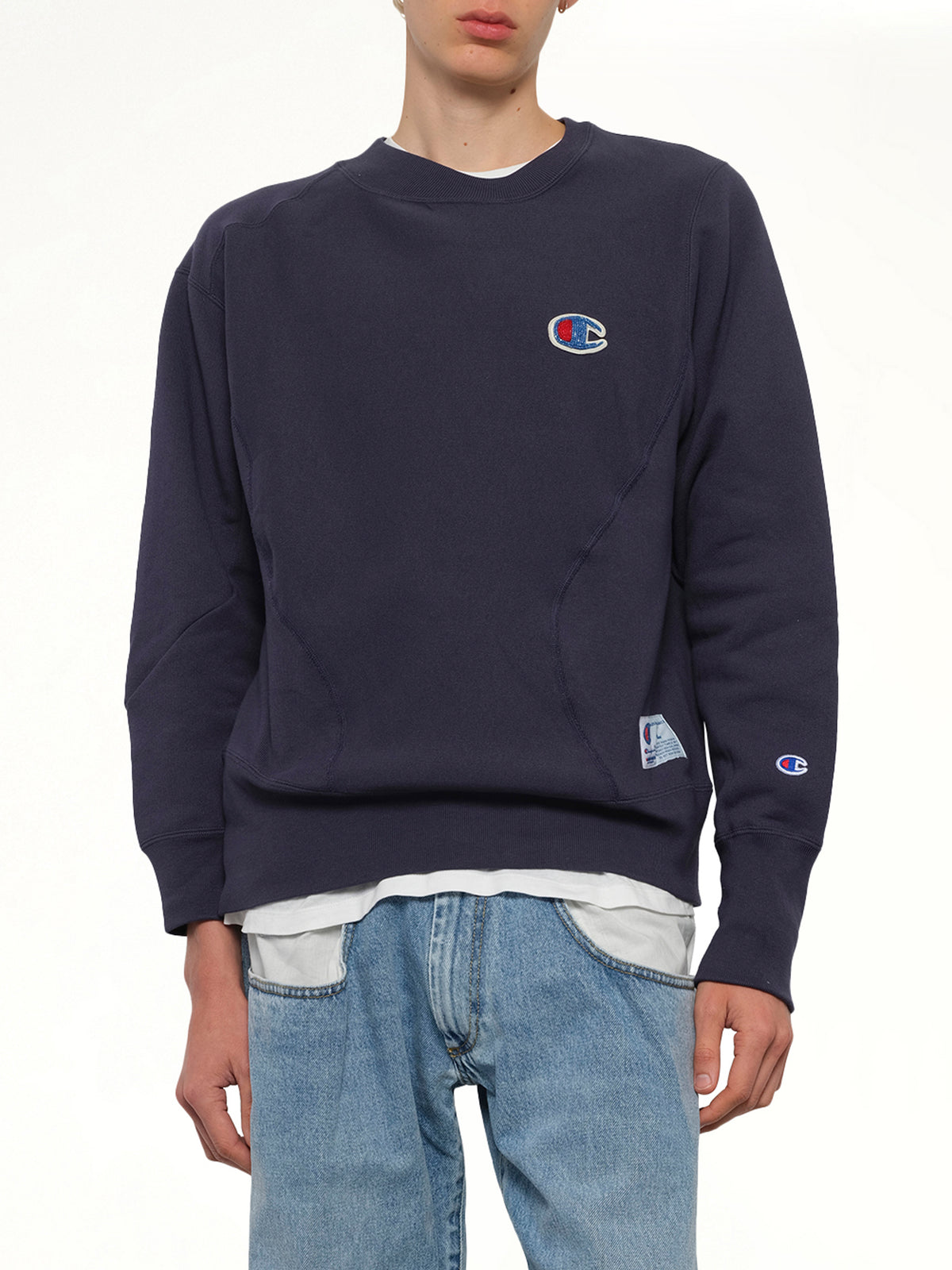 Undercover X Champion Sweatshirt in Navy