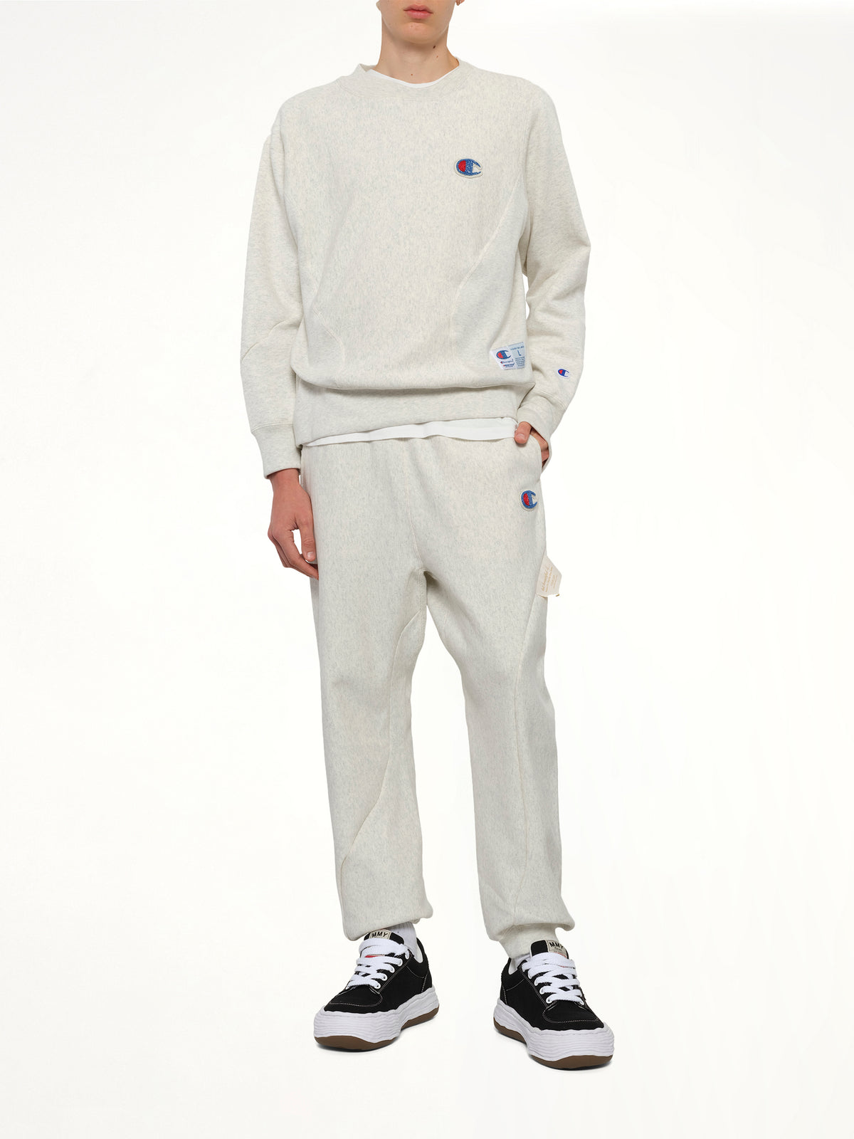 Undercover X Champion Sweatshirt in Oatmeal
